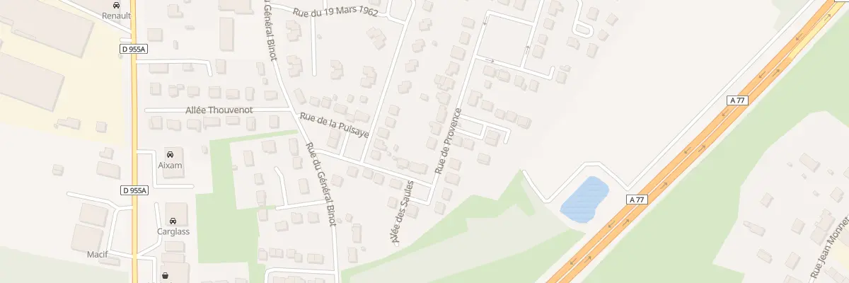 Plan du 3 Rue de Provence à Cosne-Cours-sur-Loire
