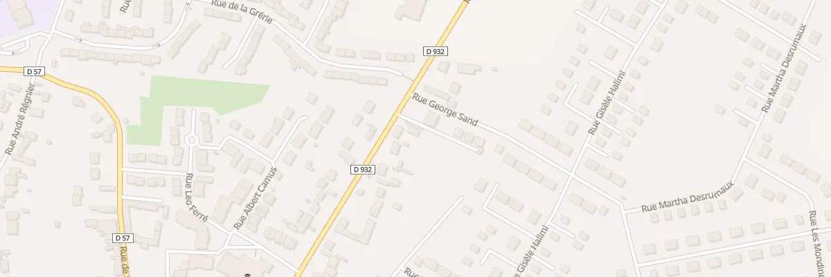 Plan du 383 Rue du Général Leclerc à Ribécourt-Dreslincourt