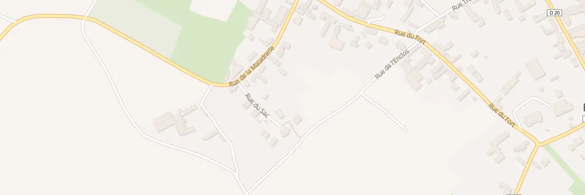 Plan du 5 Rue du Sac à Barastre