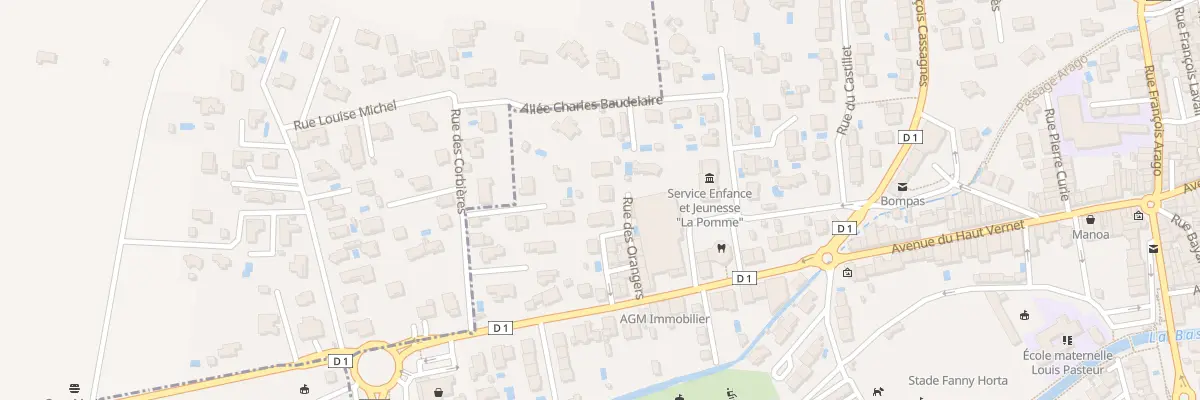 Plan du 12 Rue des Orangers à Bompas