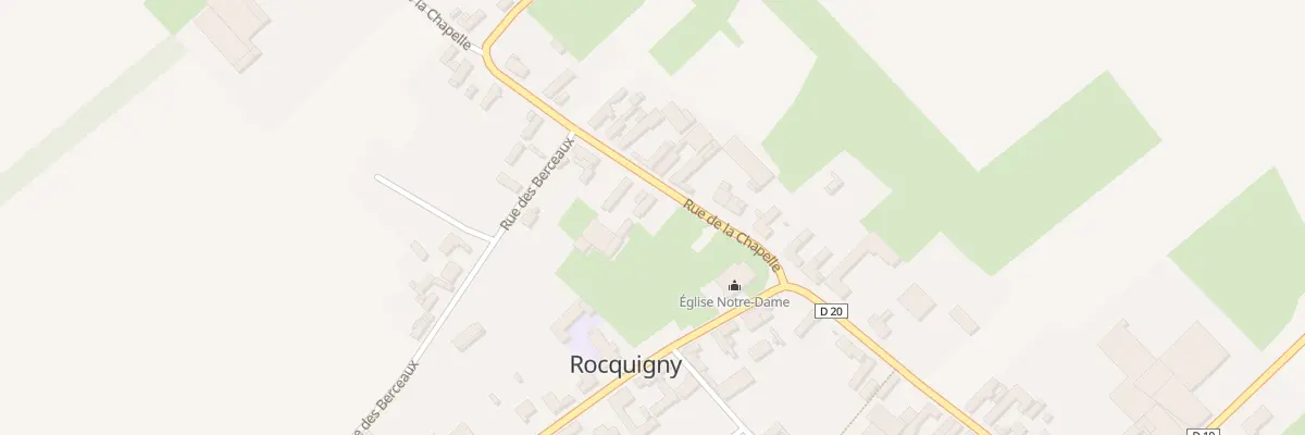 Plan du 17 Rue de la Chapelle à Rocquigny