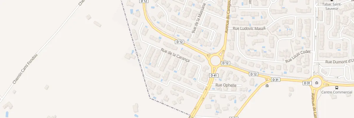 Plan du 23 Rue de la Caranca à Bompas