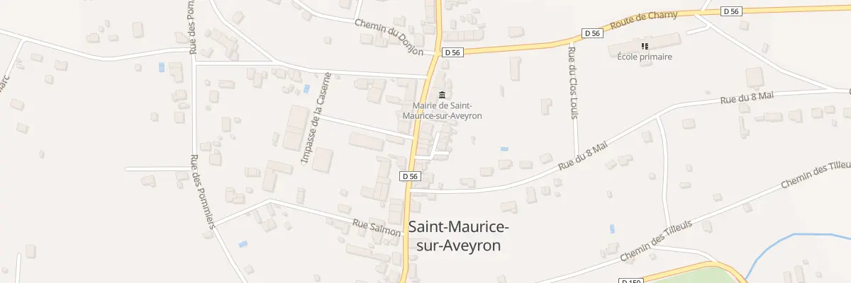 Plan du 34 Rue du Docteur Charpentier à Saint-Maurice-sur-Aveyron
