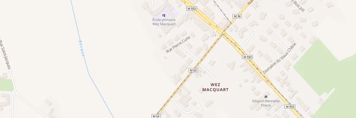 Plan du 3 Rue Pierre Curie à La Chapelle-d’Armentières