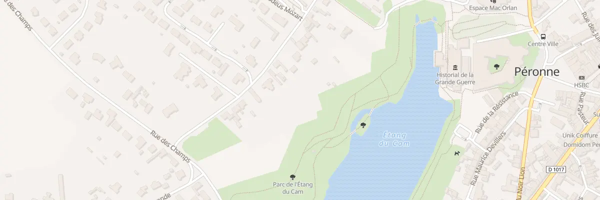 Plan du 65 Rue des Tourelles à Péronne