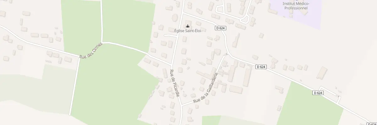 Plan du 185 Rue de Picardie à Ribécourt-Dreslincourt