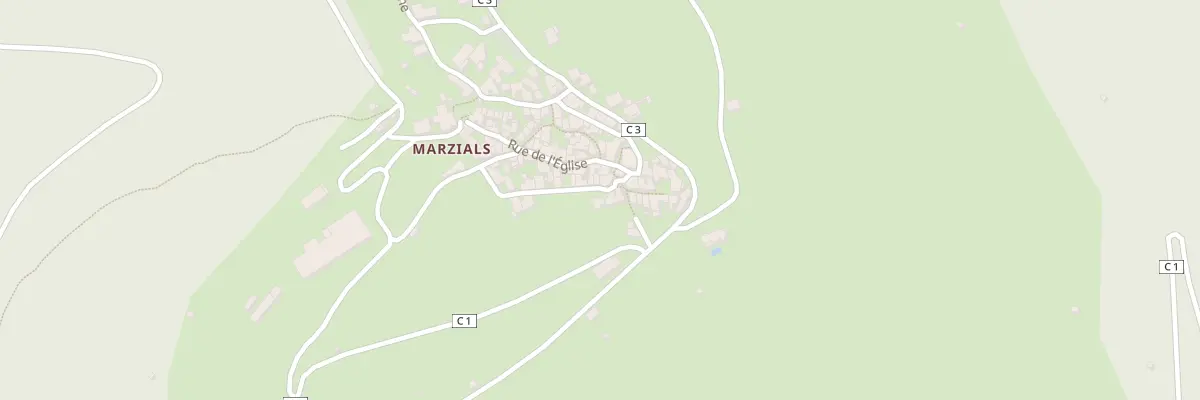 Plan du 5354 Marzials à Montjaux