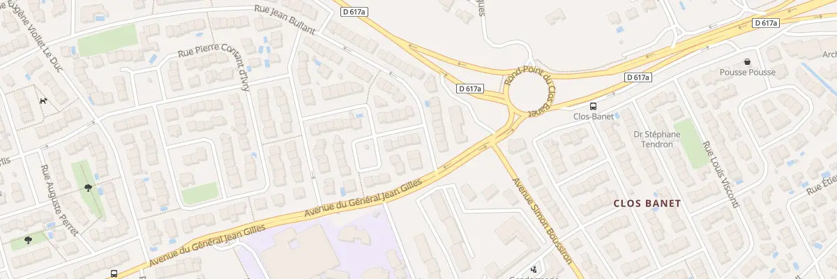 Plan du 100 Rue Jean Bullant à Perpignan