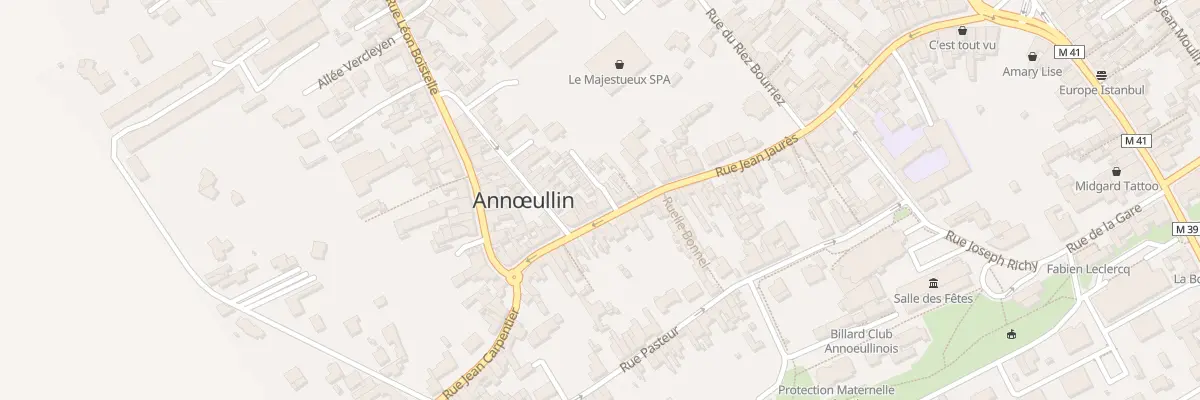 Plan du 50 Rue Jean Jaurès à Annœullin