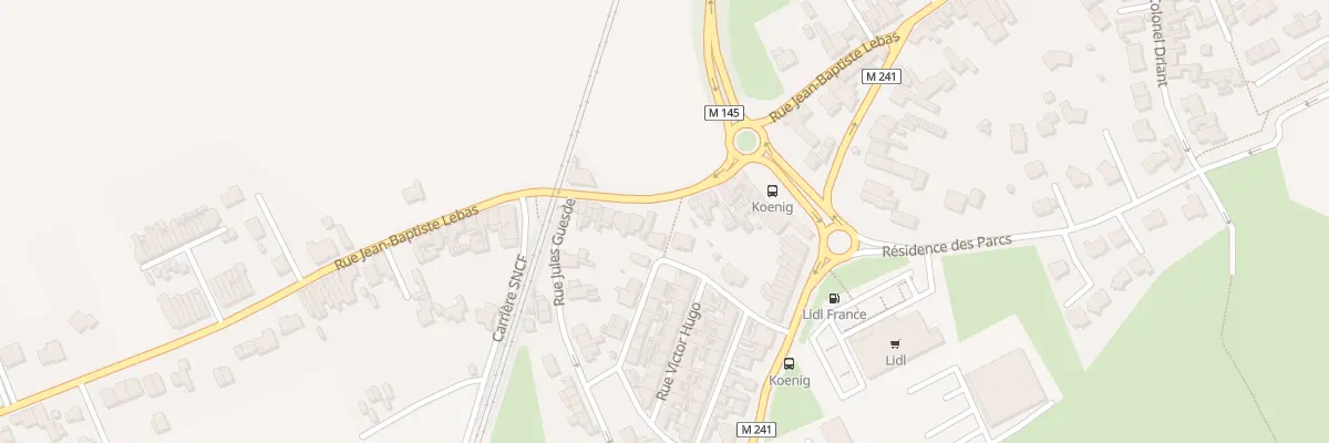 Plan du 27 Rue Jean-Baptiste Lebas à Wavrin