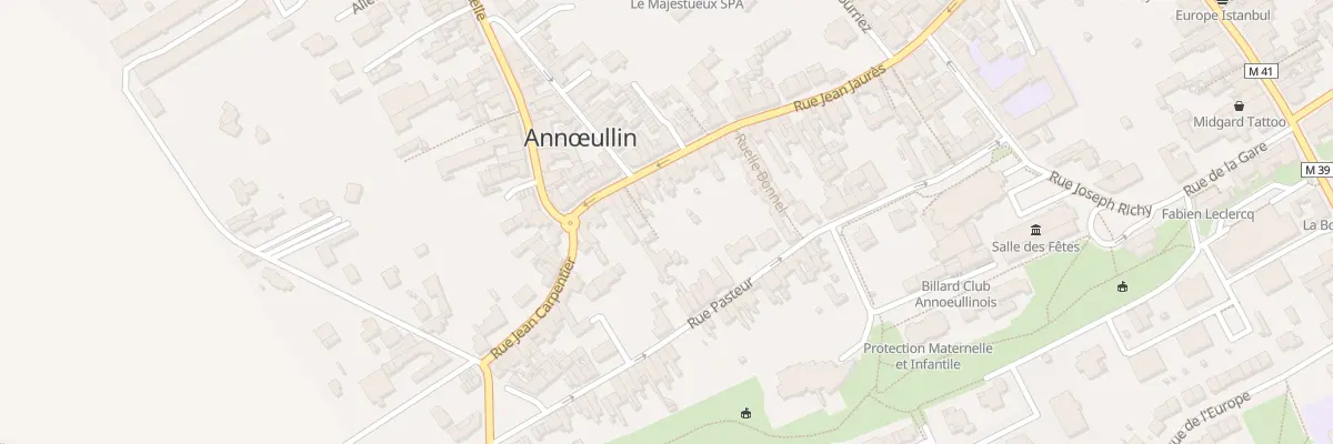 Plan du 85 Rue Jean Jaurès à Annœullin