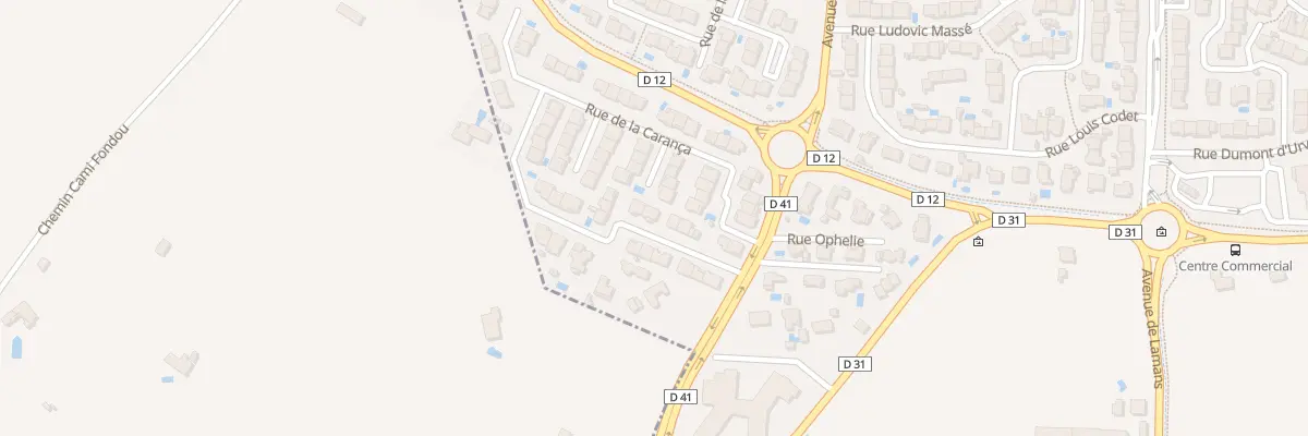 Plan du 69 Rue de la Caranca à Bompas