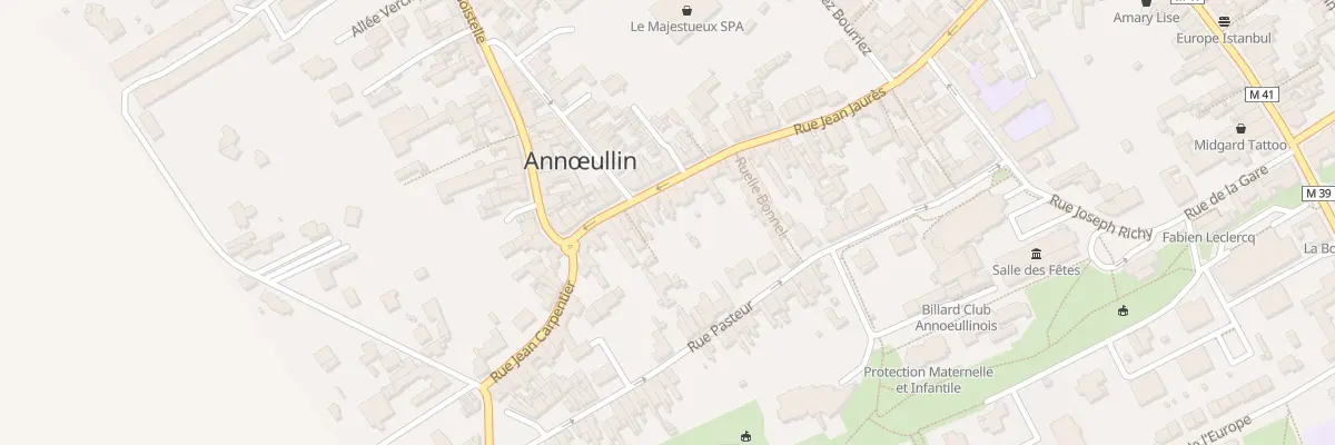 Plan du 83 Rue Jean Jaurès à Annœullin