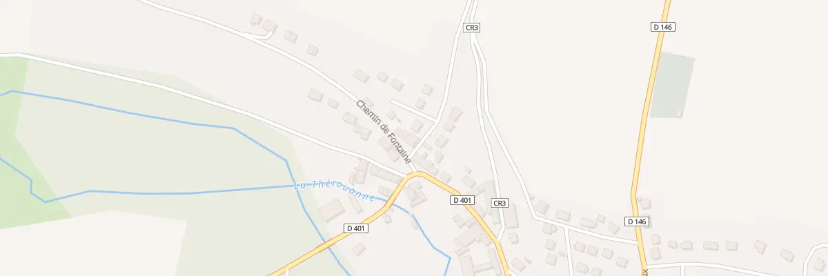 Plan du 2 Che de Fontaine à Étrépilly