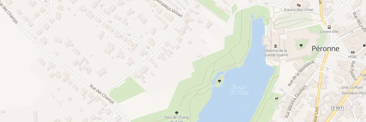 Plan du 63 Rue des Tourelles à Péronne