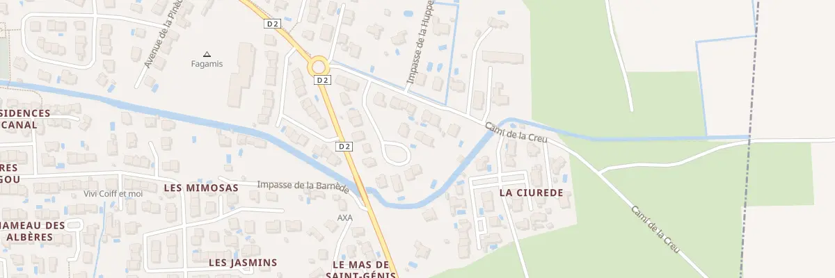 Plan du 5 Rue de la Croix du Sud à Saint-Génis-des-Fontaines