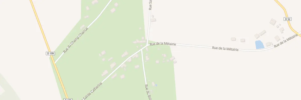 Plan du 1 Rue du Bois des Chataîgnes à Herry