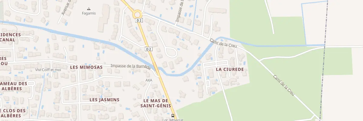 Plan du 20 Rue de la Croix du Sud à Saint-Génis-des-Fontaines