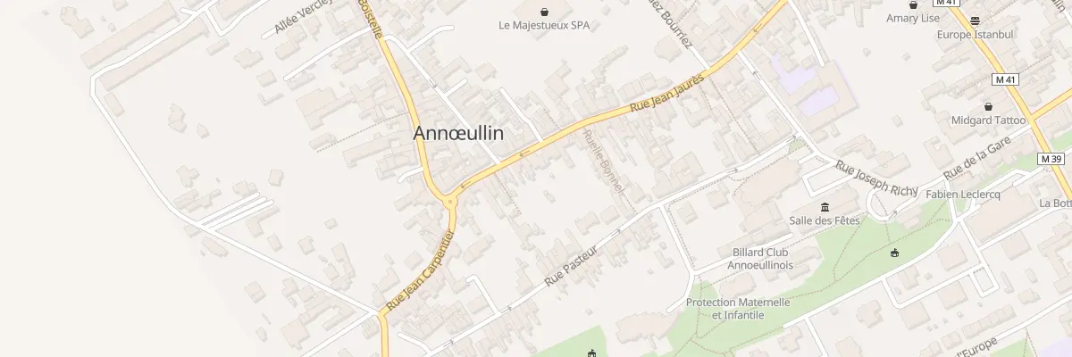 Plan du 81 Rue Jean Jaurès à Annœullin
