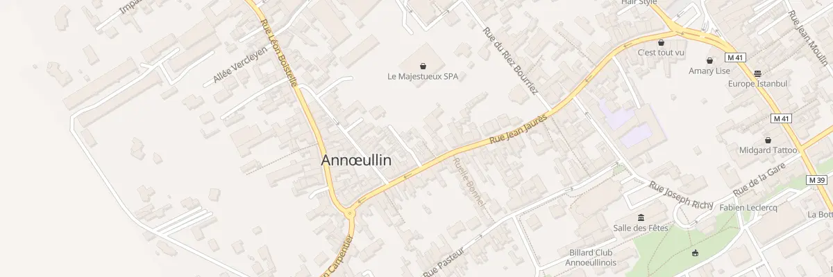 Plan du 44 Rue Jean Jaurès à Annœullin