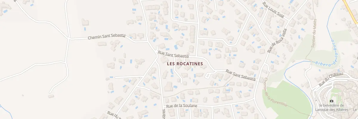 Plan du 5 Che de Sant Sebastia à Laroque-des-Albères
