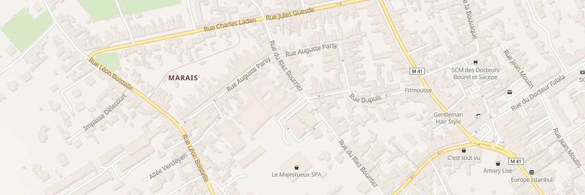 Plan du 3T Rue du Riez Bourriez à Annœullin