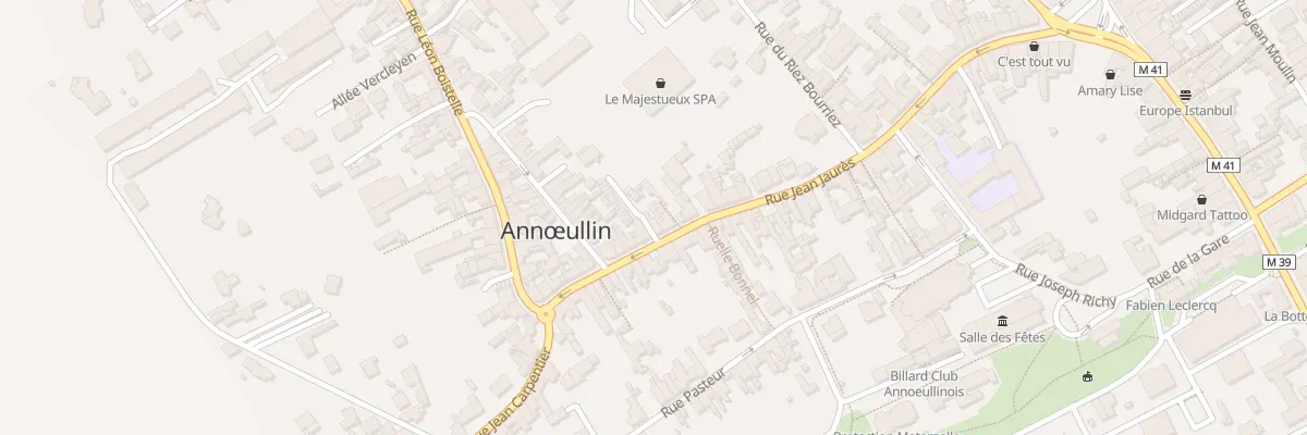 Plan du 48 Rue Jean Jaurès à Annœullin