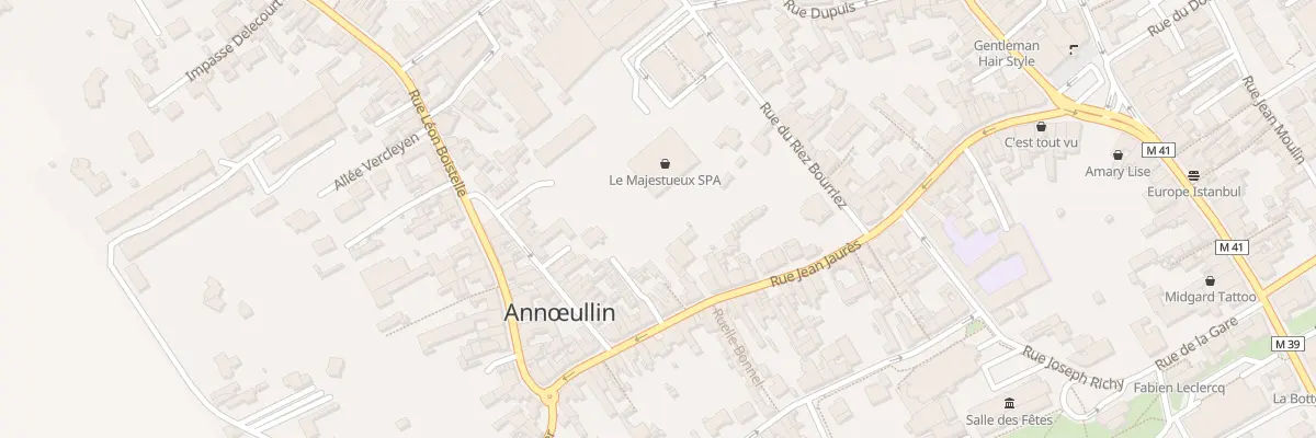 Plan du 40B Rue Jean Jaurès à Annœullin