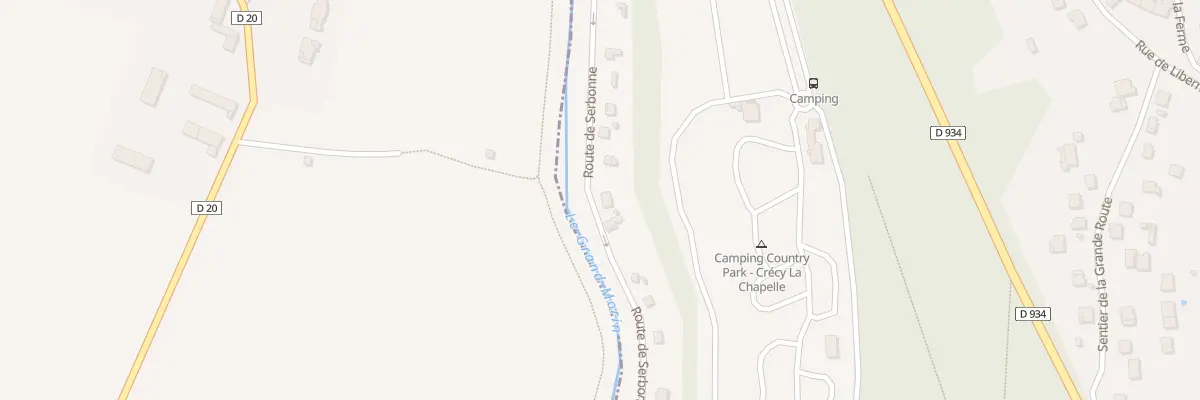 Plan du 17 Rte de Serbonne à Crécy-la-Chapelle