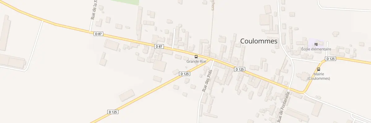 Plan du 45 Gr Grande Rue à Coulommes