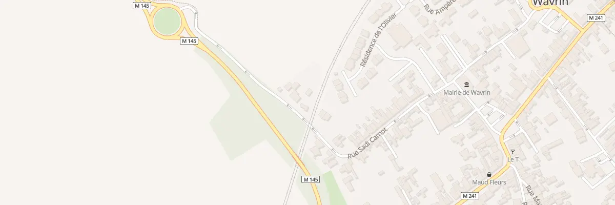 Plan du 3 Rue Sadi Carnot à Wavrin
