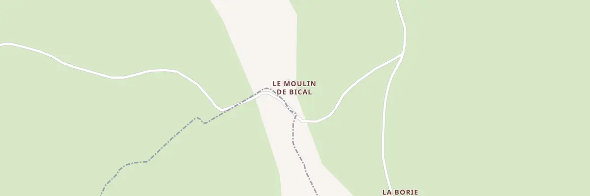 Plan de Bical à La Trinitat