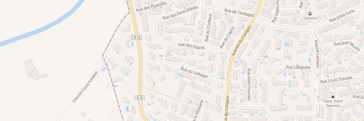 Plan du 13 Rue du Vallespir à Bompas