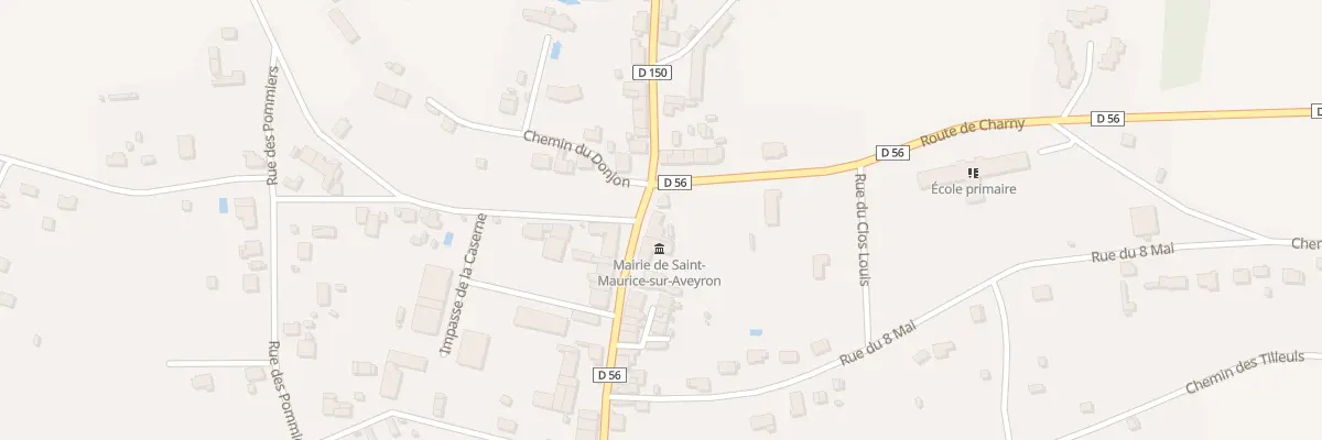 Plan du 44 Rue du Docteur Charpentier à Saint-Maurice-sur-Aveyron