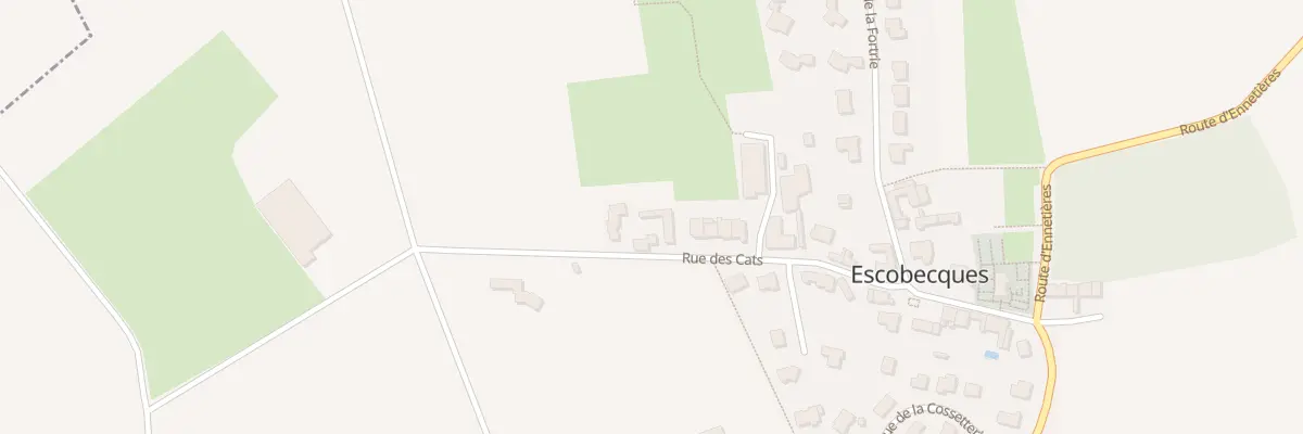 Plan du 65 Rue des Cats à Escobecques