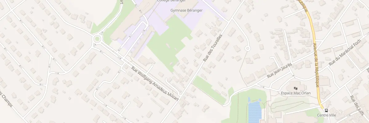 Plan du 34B Rue des Tourelles à Péronne