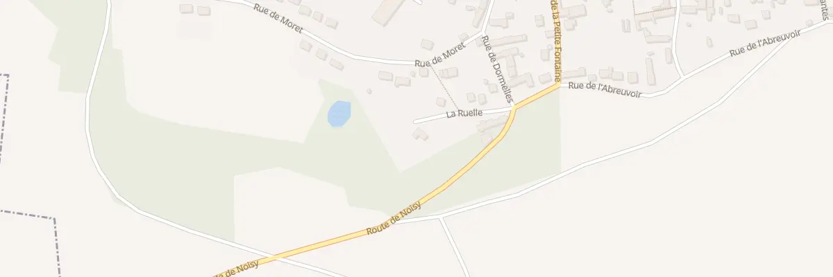 Plan du 1 Vc la Ruelle à Noisy-Rudignon