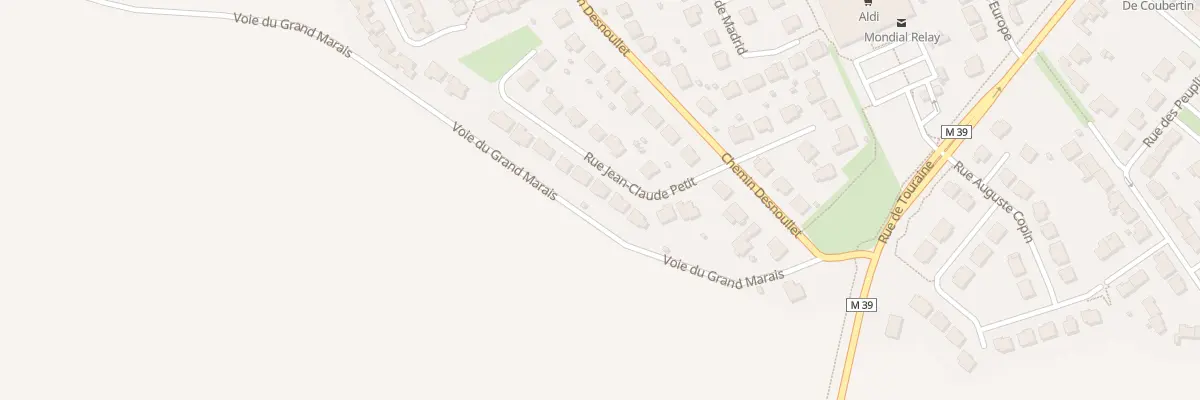 Plan du 931 Rue Jean-Claude Petit à Annœullin