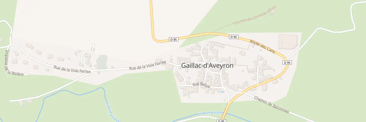 Plan du 5022 Gaillac à Gaillac-d’Aveyron