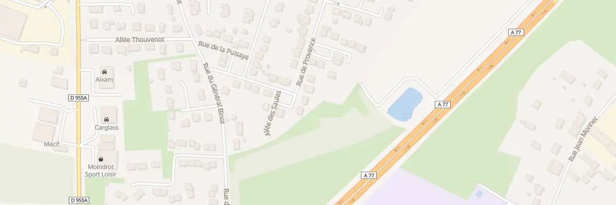 Plan du 4 Rue de Provence à Cosne-Cours-sur-Loire
