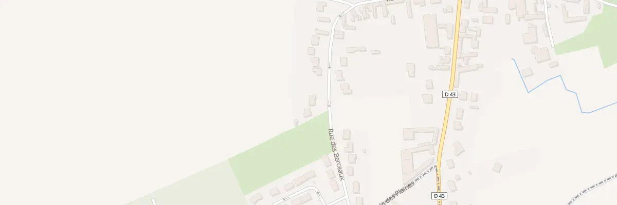 Plan du 9 Rue des Berceaux à Fresnes-lès-Montauban