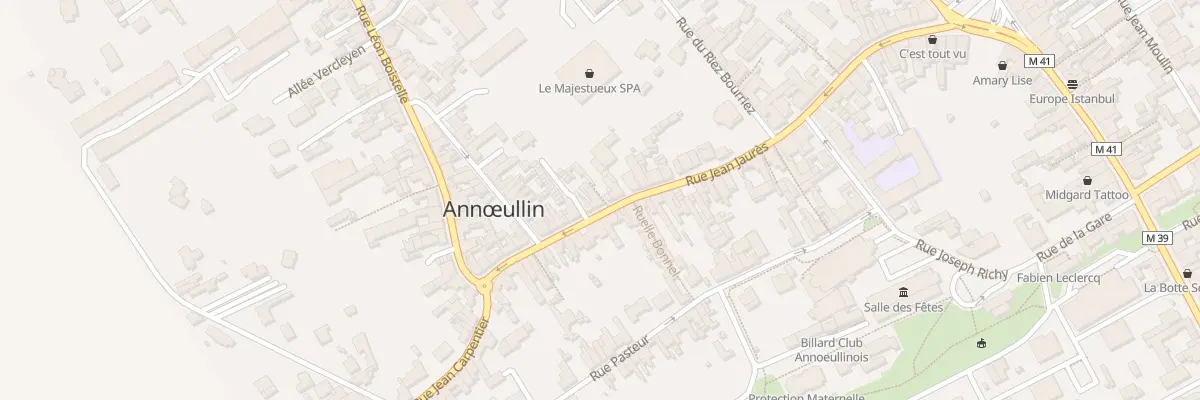 Plan du 46 Rue Jean Jaurès à Annœullin