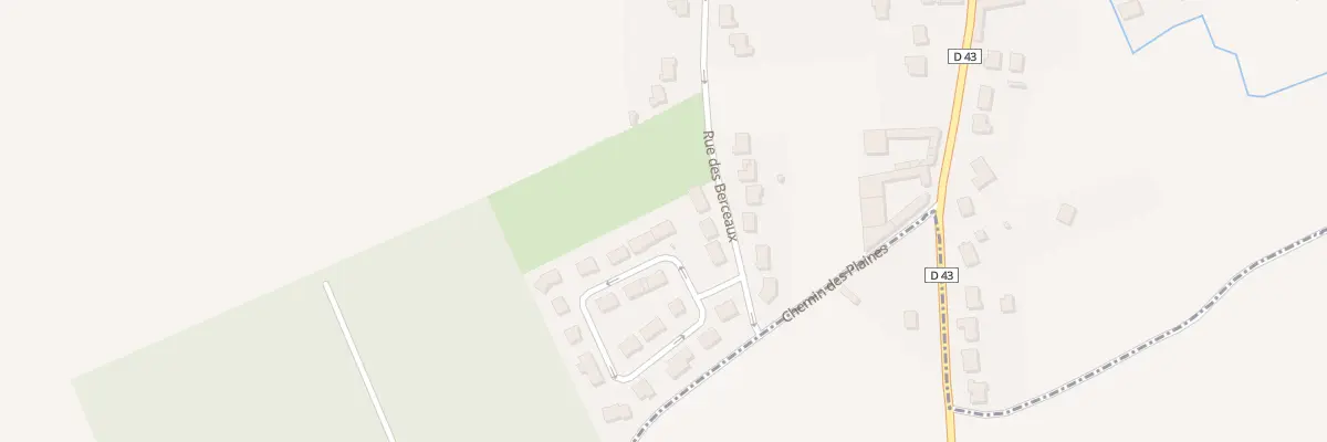 Plan du 1 Res a l’Oree du Bois à Fresnes-lès-Montauban