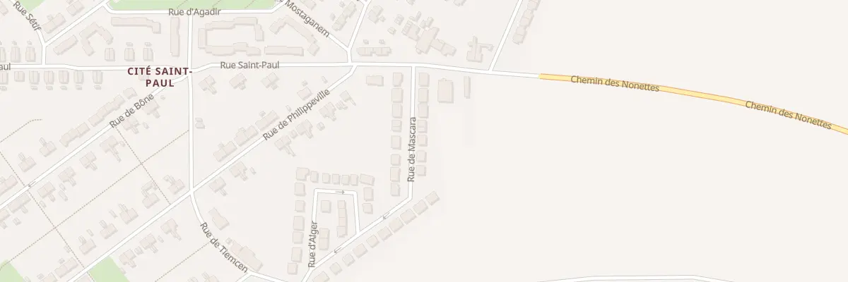 Plan du 49 Rue Mascara à Carvin