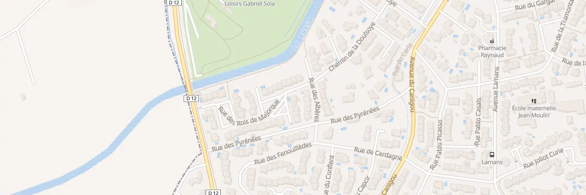 Plan du 4 Rue des Rois de Majorque à Bompas