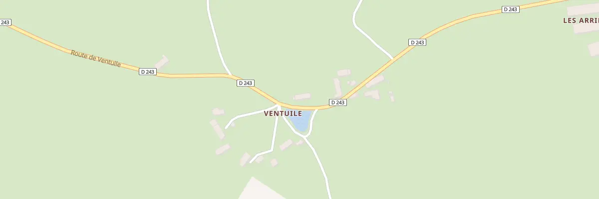 Plan du 5072 Ventuile à Blomard