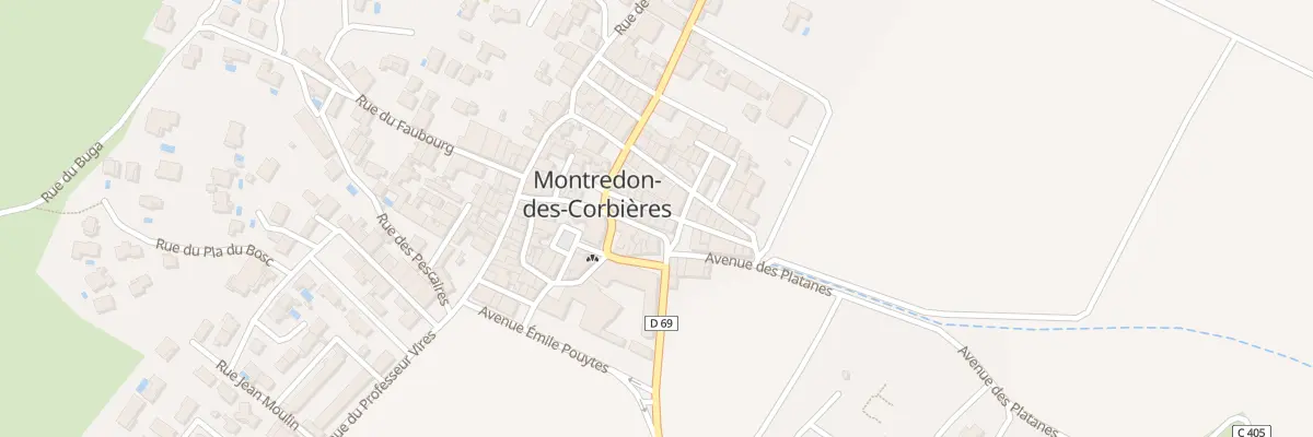 Plan du 6 Rue Pierre Brossolette à Montredon-des-Corbières