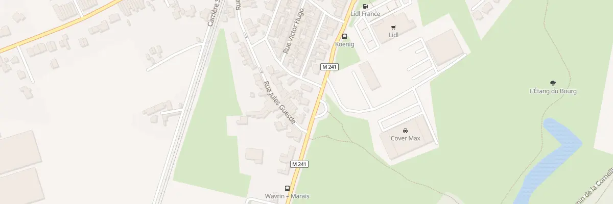 Plan du 44 Rue du Général Koenig à Wavrin