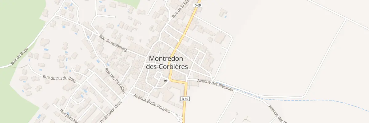Plan du 6 Rue du Foyer à Montredon-des-Corbières