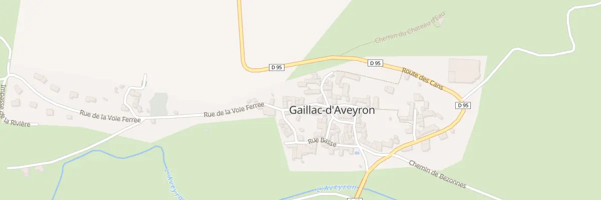 Plan du 5257 Gaillac à Gaillac-d’Aveyron